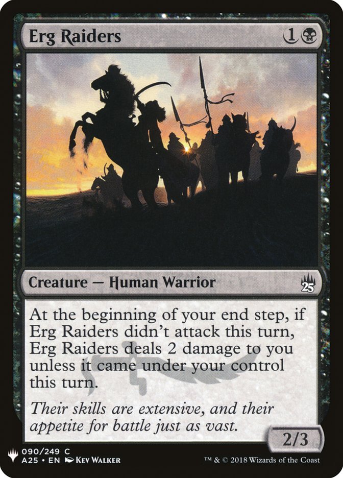 Erg Raiders [Mystery Booster] | Dumpster Cat Games