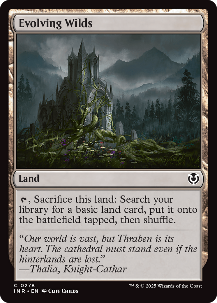 Evolving Wilds [Innistrad Remastered] | Dumpster Cat Games