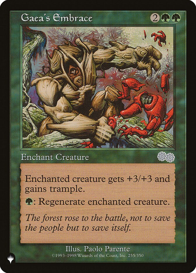 Gaea's Embrace [The List] | Dumpster Cat Games