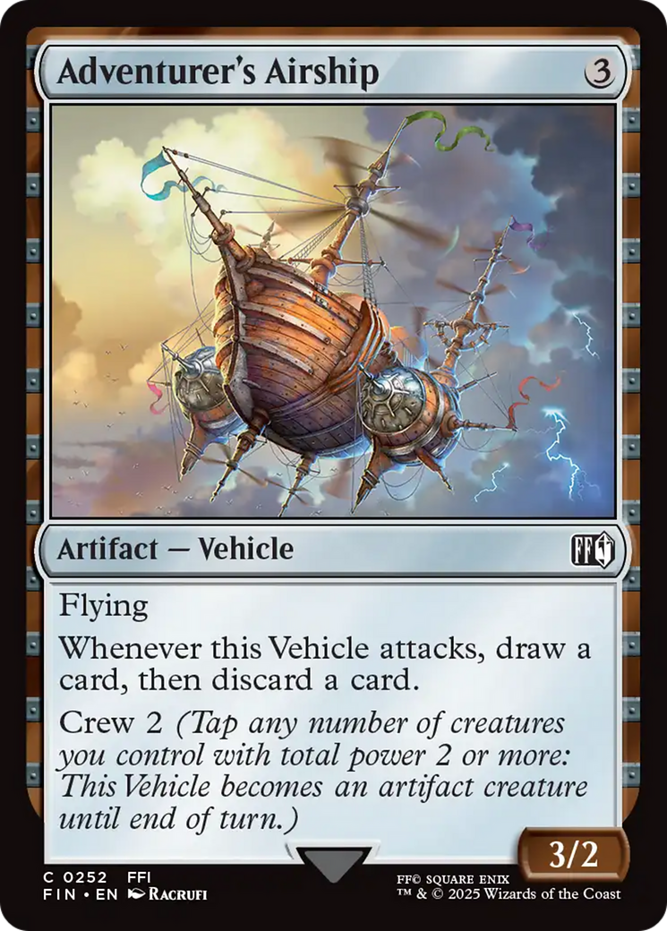 Adventurer's Airship [FINAL FANTASY] | Dumpster Cat Games