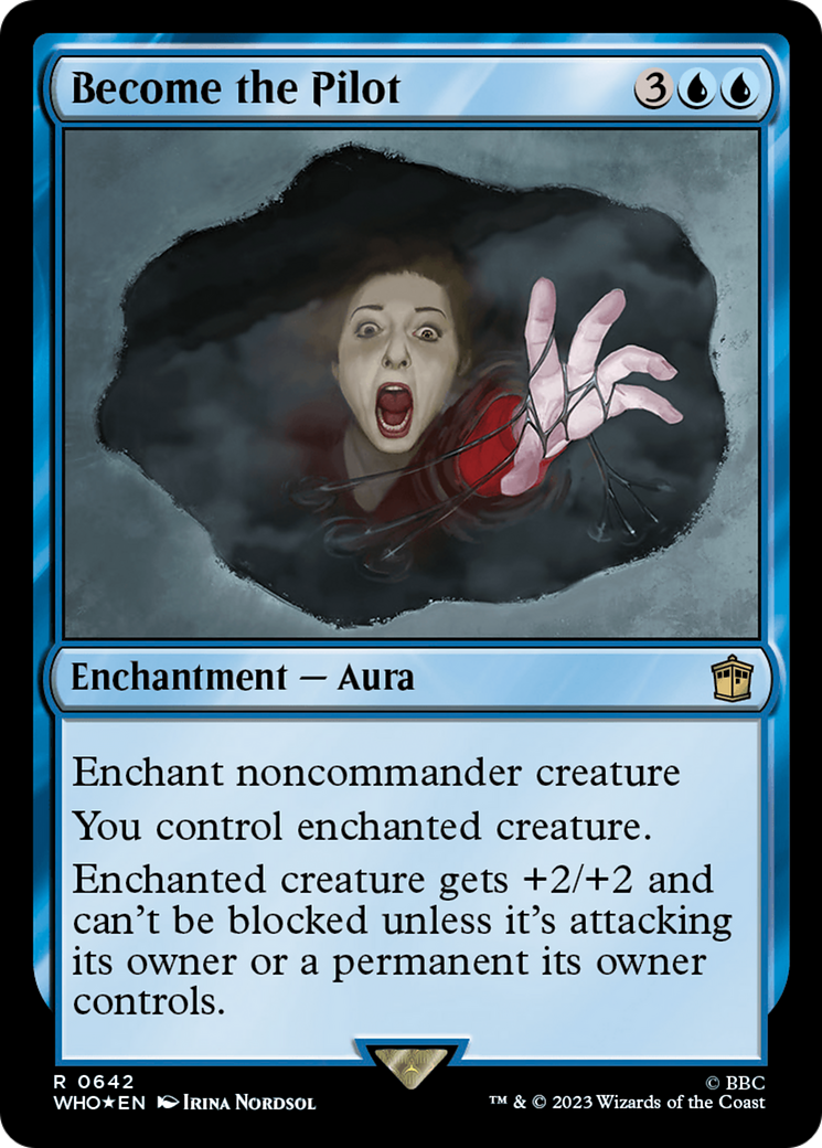 Become the Pilot (Surge Foil) [Doctor Who] | Dumpster Cat Games