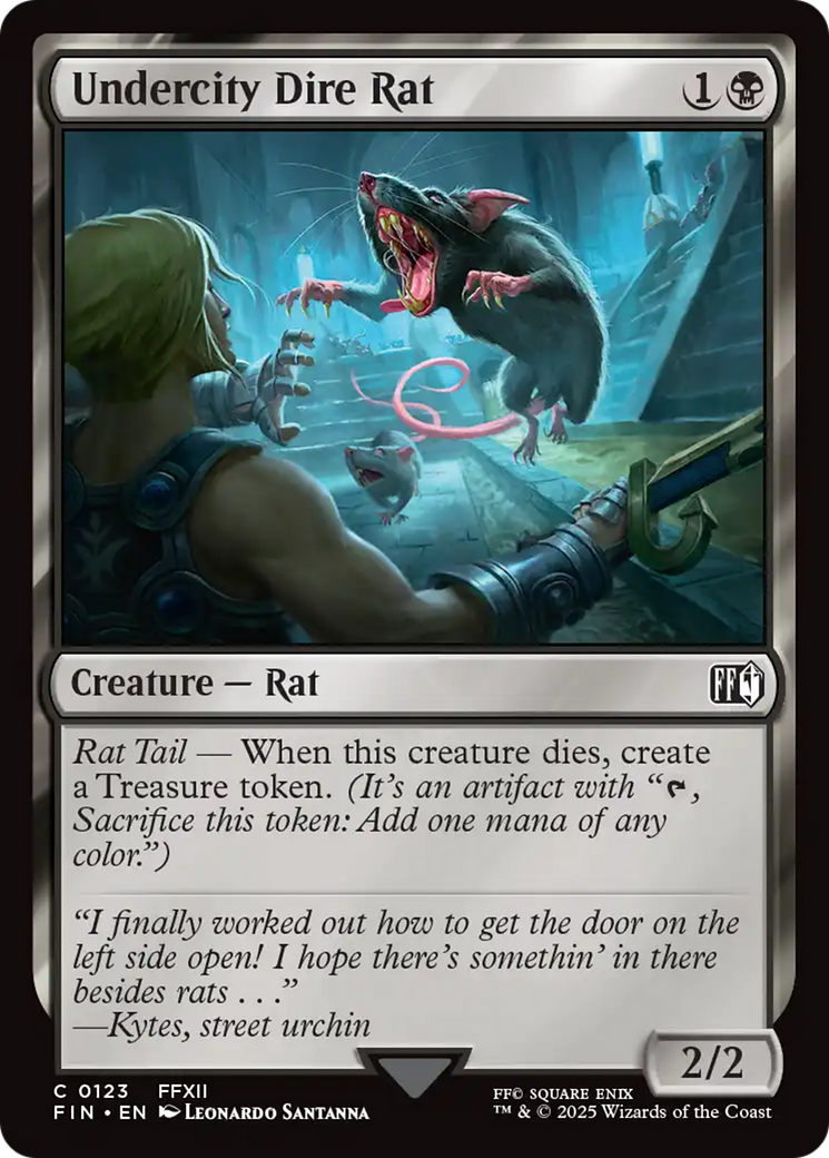 Undercity Dire Rat [FINAL FANTASY] | Dumpster Cat Games