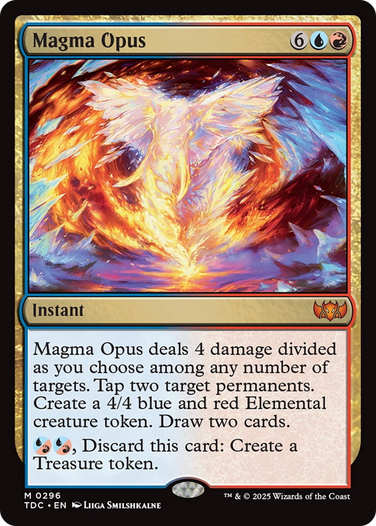 Magma Opus [Tarkir: Dragonstorm Commander] | Dumpster Cat Games
