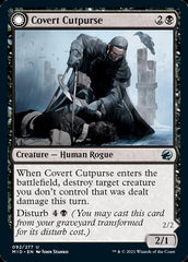 Covert Cutpurse // Covetous Geist [Innistrad: Midnight Hunt] | Dumpster Cat Games
