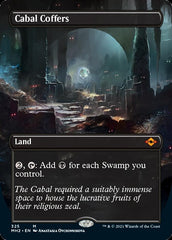 Cabal Coffers (Borderless Alternate Art) [Modern Horizons 2] | Dumpster Cat Games