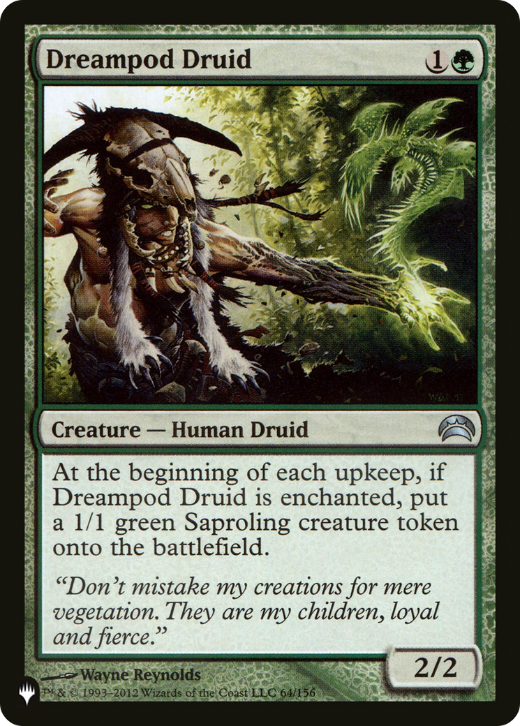 Dreampod Druid [The List] | Dumpster Cat Games