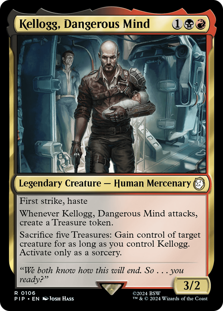 Kellogg, Dangerous Mind [Fallout] | Dumpster Cat Games