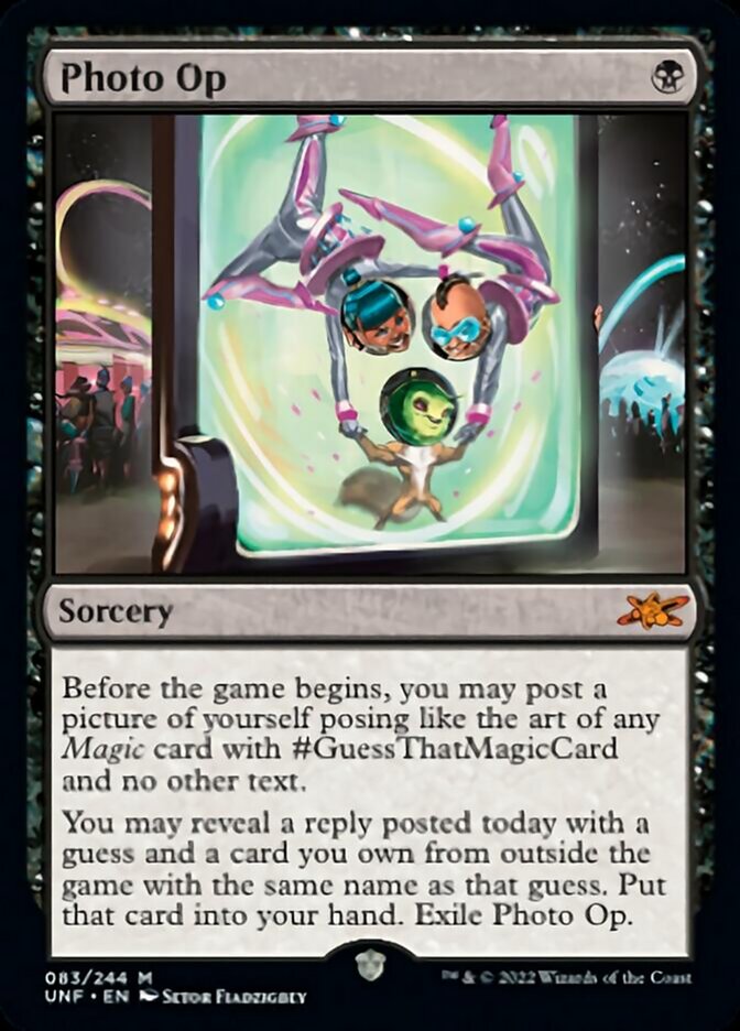 Photo Op [Unfinity] | Dumpster Cat Games