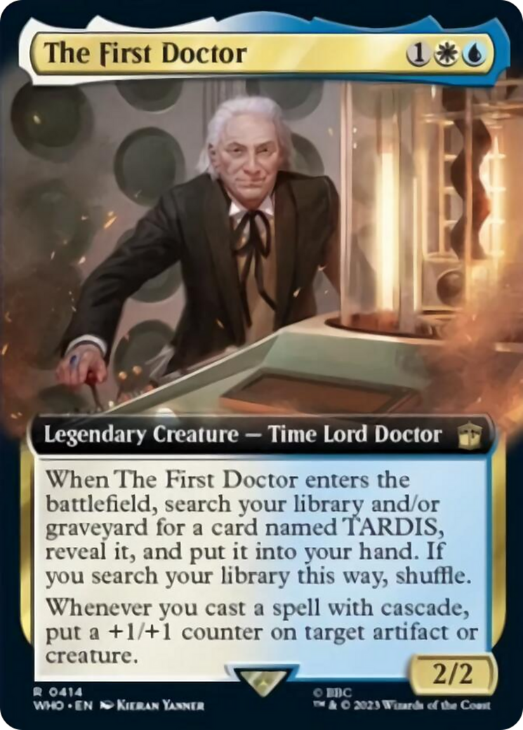 The First Doctor (Extended Art) [Doctor Who] | Dumpster Cat Games
