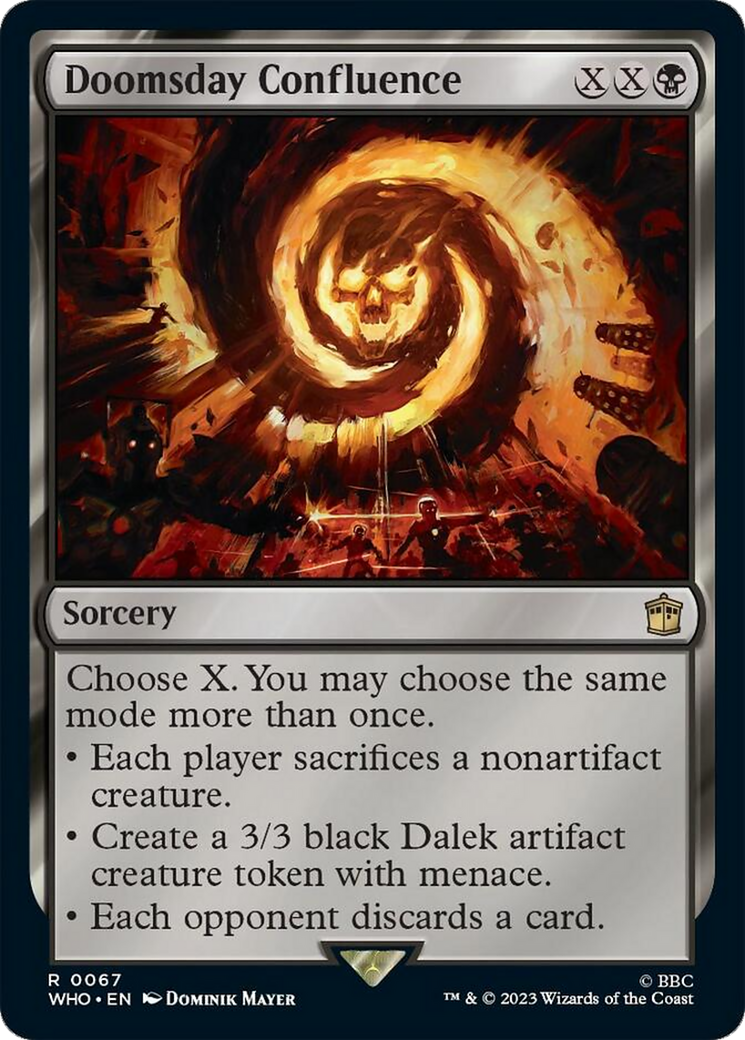 Doomsday Confluence [Doctor Who] | Dumpster Cat Games