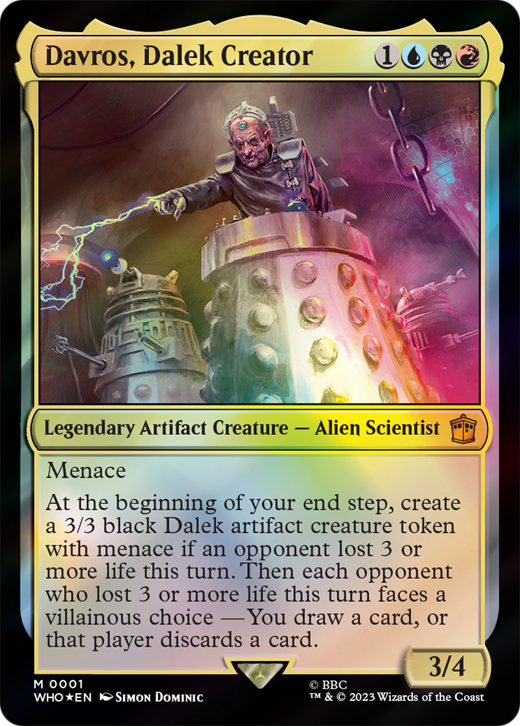 Davros, Dalek Creator [Doctor Who] | Dumpster Cat Games