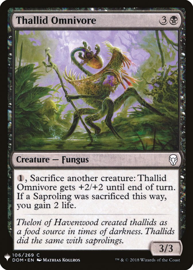 Thallid Omnivore [Mystery Booster] | Dumpster Cat Games