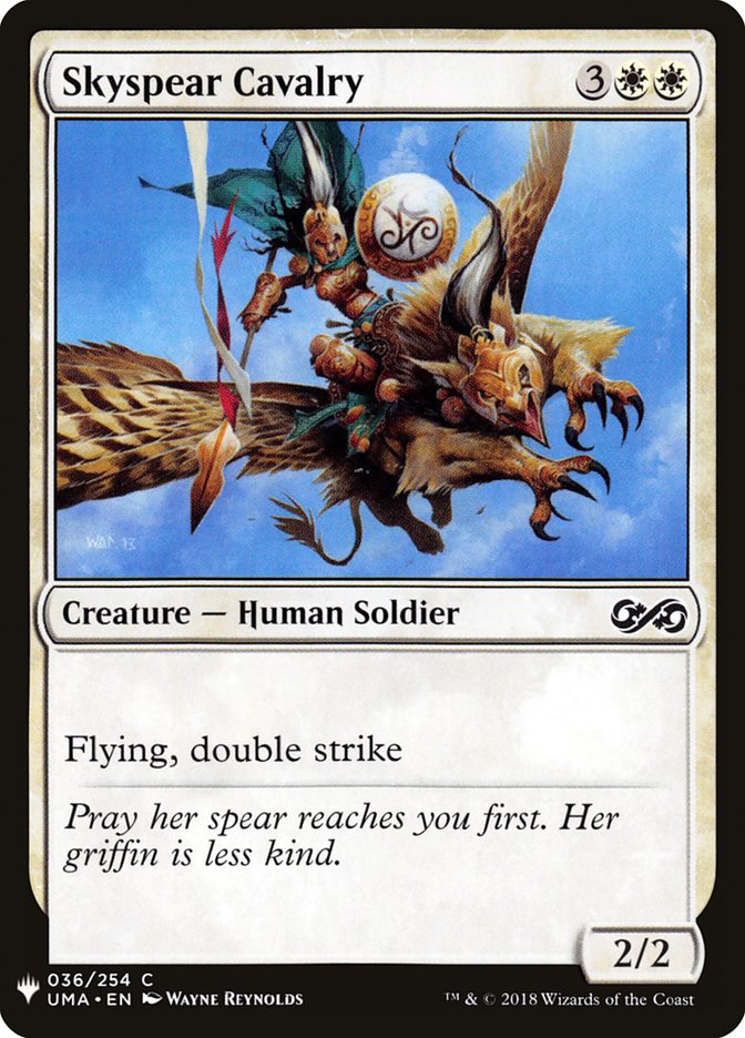 Skyspear Cavalry [Mystery Booster] | Dumpster Cat Games
