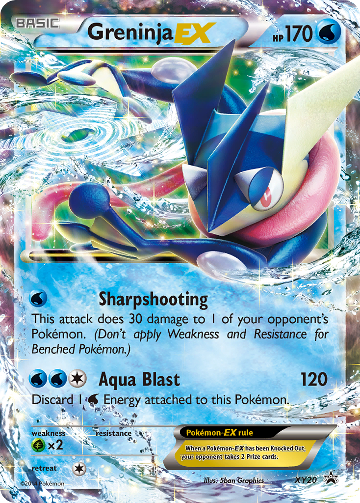 Greninja EX (XY20) [XY: Black Star Promos] | Dumpster Cat Games