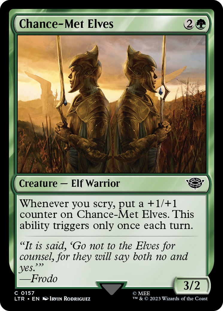 Chance-Met Elves [The Lord of the Rings: Tales of Middle-Earth] | Dumpster Cat Games