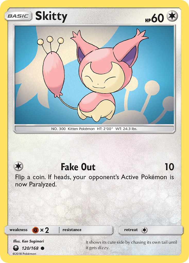 Skitty (120/168) [Sun & Moon: Celestial Storm] | Dumpster Cat Games