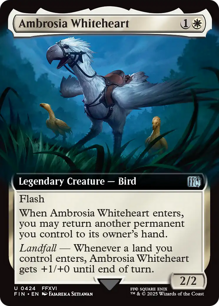 Ambrosia Whiteheart (Extended Art) [FINAL FANTASY] | Dumpster Cat Games