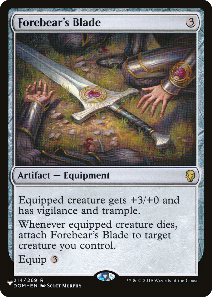 Forebear's Blade [The List] | Dumpster Cat Games