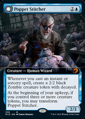 Poppet Stitcher // Poppet Factory (Extended Art) [Innistrad: Midnight Hunt] | Dumpster Cat Games
