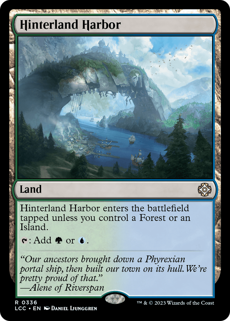 Hinterland Harbor [The Lost Caverns of Ixalan Commander] | Dumpster Cat Games