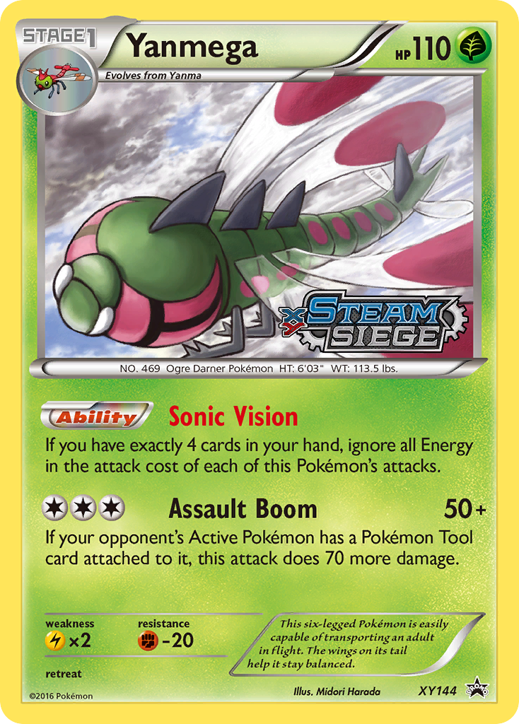 Yanmega (XY144) [XY: Black Star Promos] | Dumpster Cat Games