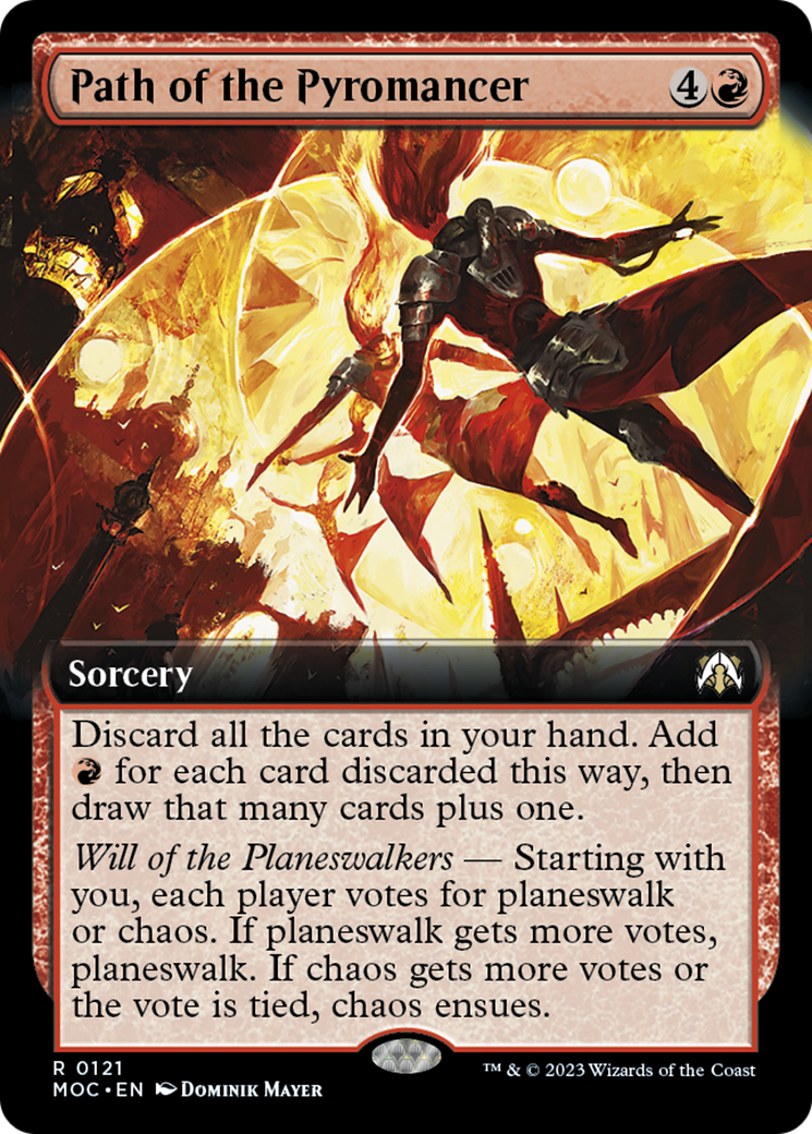 Path of the Pyromancer (Extended Art) [March of the Machine Commander] | Dumpster Cat Games