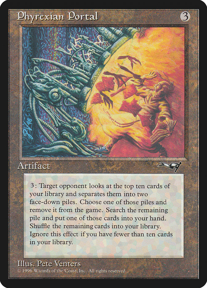 Phyrexian Portal [Alliances] | Dumpster Cat Games