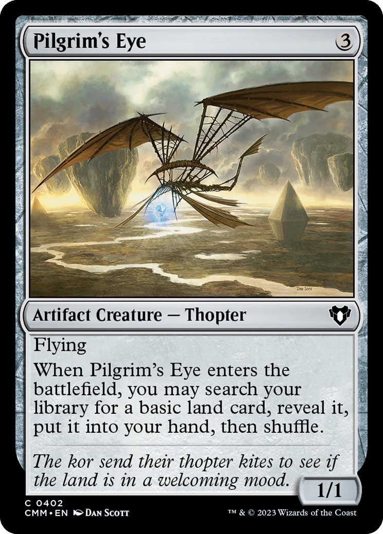 Pilgrim's Eye [Commander Masters] | Dumpster Cat Games