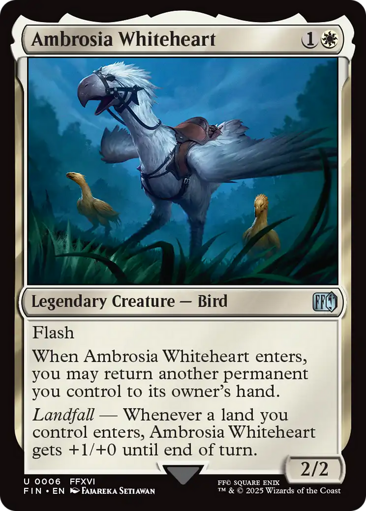 Ambrosia Whiteheart [FINAL FANTASY] | Dumpster Cat Games