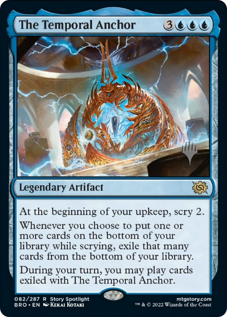 The Temporal Anchor (Promo Pack) [The Brothers' War Promos] | Dumpster Cat Games