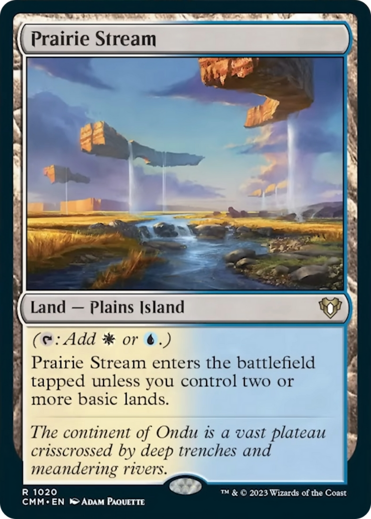 Prairie Stream [Commander Masters] | Dumpster Cat Games