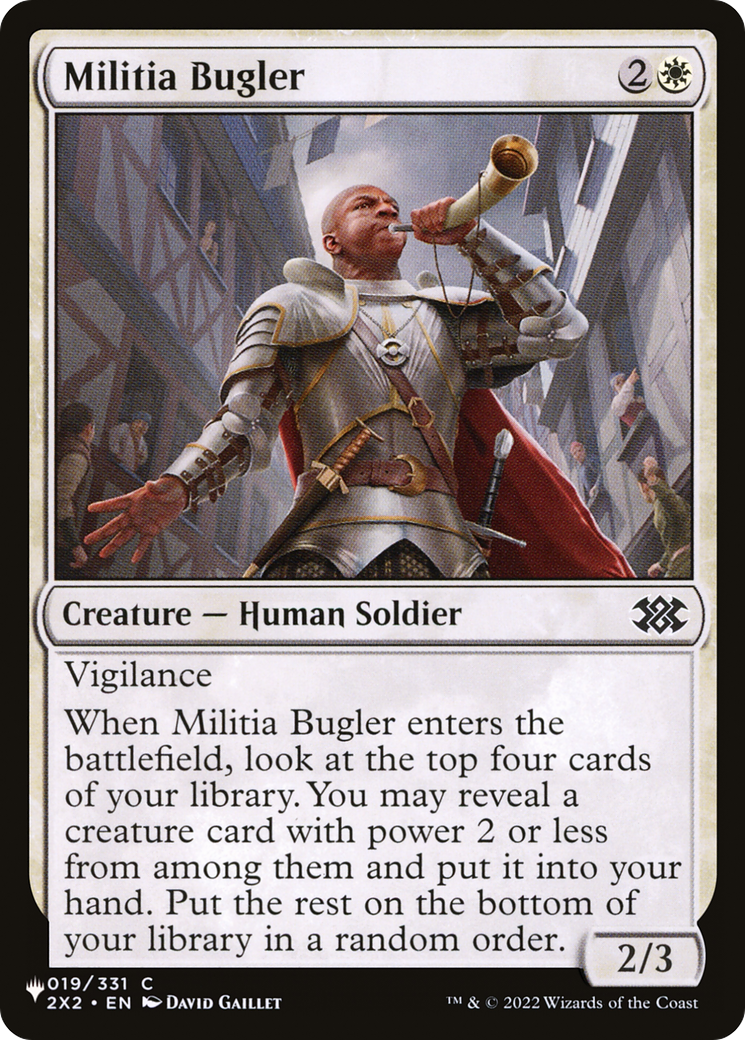 Militia Bugler [The List] | Dumpster Cat Games