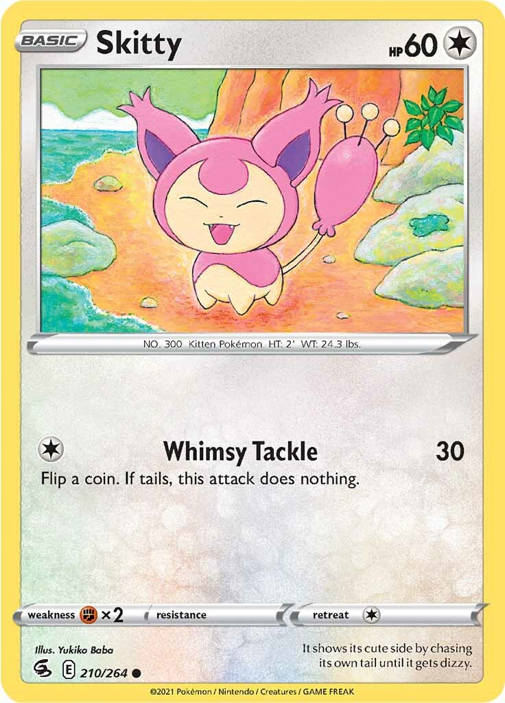 Skitty (210/264) [Sword & Shield: Fusion Strike] | Dumpster Cat Games