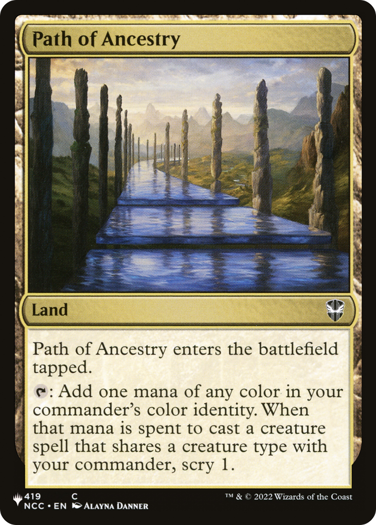 Path of Ancestry (NCC) [The List] | Dumpster Cat Games