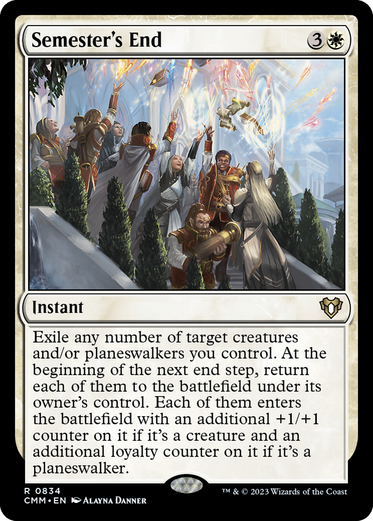 Semester's End [Commander Masters] | Dumpster Cat Games