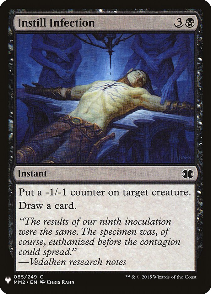 Instill Infection [Mystery Booster] | Dumpster Cat Games