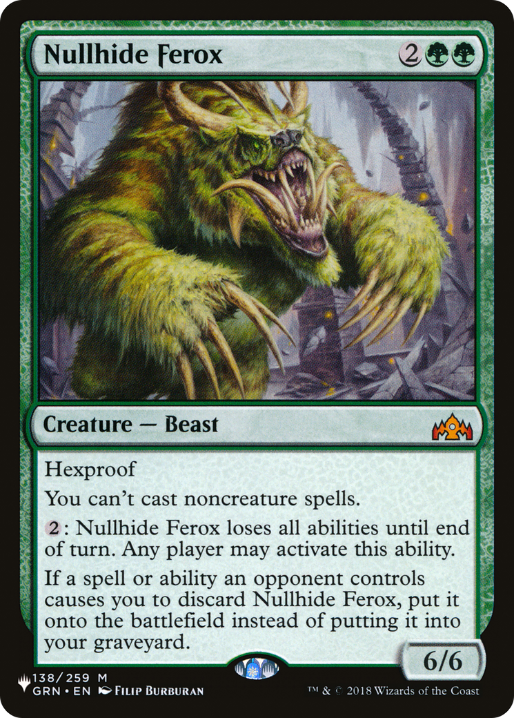 Nullhide Ferox [The List] | Dumpster Cat Games