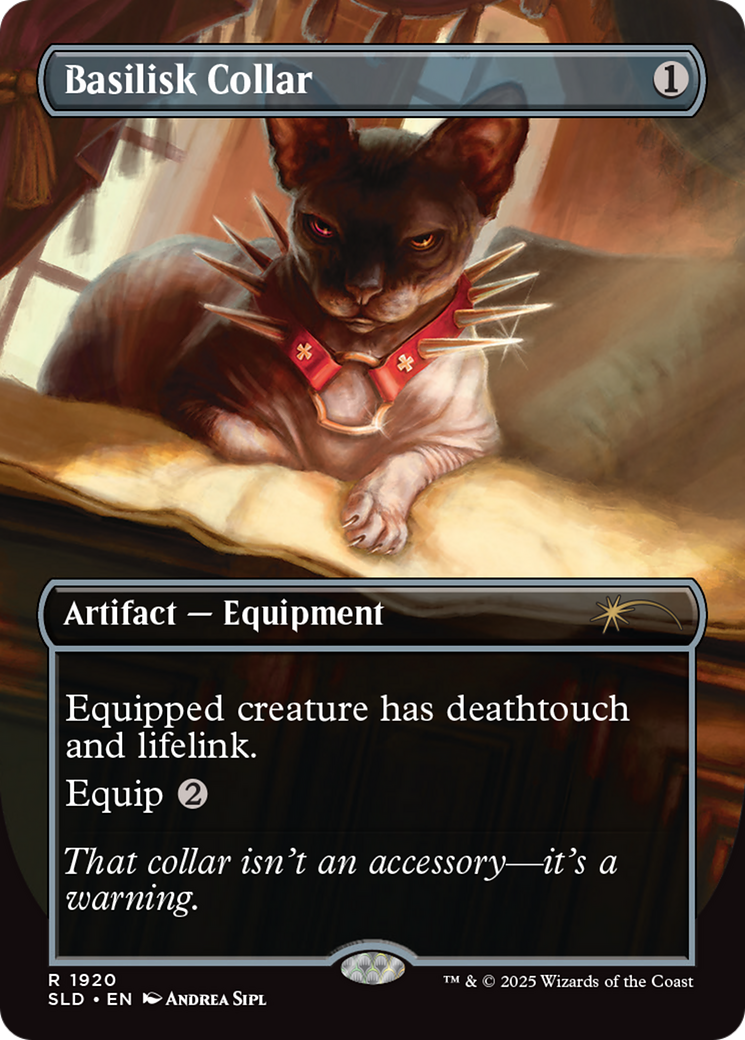 Basilisk Collar (1920) (Rainbow Foil) [Secret Lair Drop Series] | Dumpster Cat Games