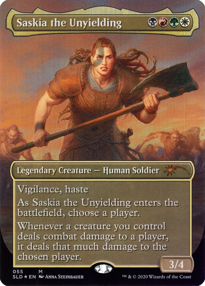 Saskia the Unyielding [Secret Lair Drop Series] | Dumpster Cat Games