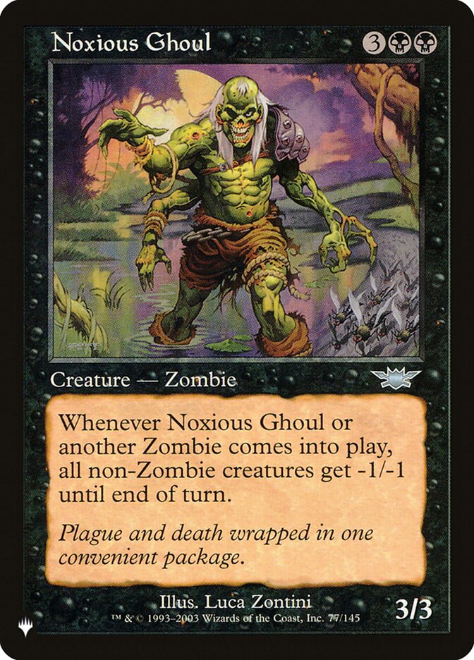 Noxious Ghoul [The List] | Dumpster Cat Games