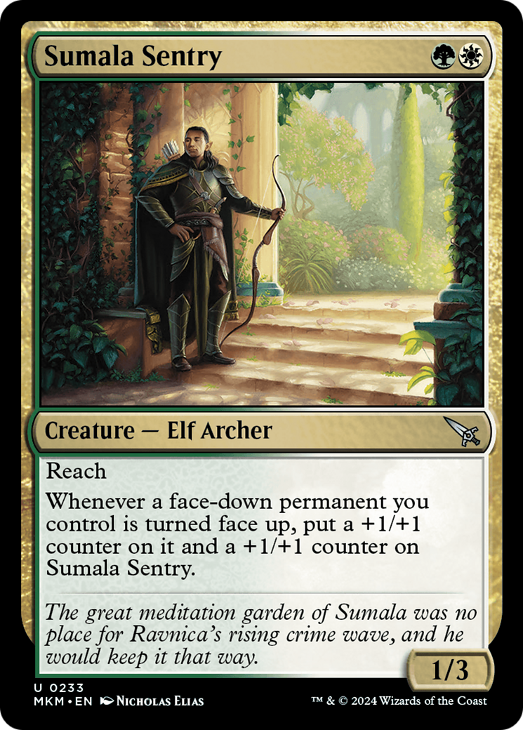 Sumala Sentry [Murders at Karlov Manor] | Dumpster Cat Games