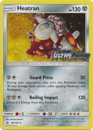Heatran (88/156) [Alternate Art Promos] | Dumpster Cat Games