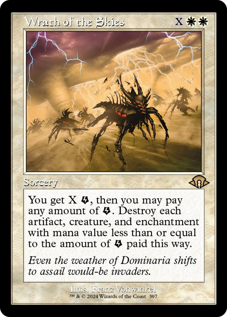 Wrath of the Skies (Retro) [Modern Horizons 3] | Dumpster Cat Games