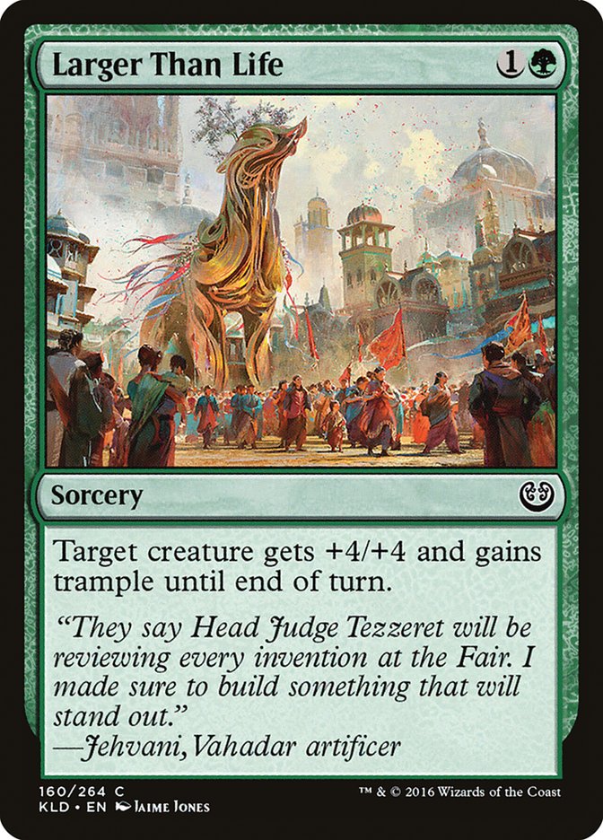 Larger Than Life [Kaladesh] | Dumpster Cat Games
