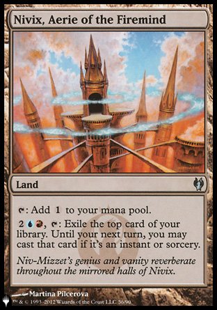 Nivix, Aerie of the Firemind [The List] | Dumpster Cat Games