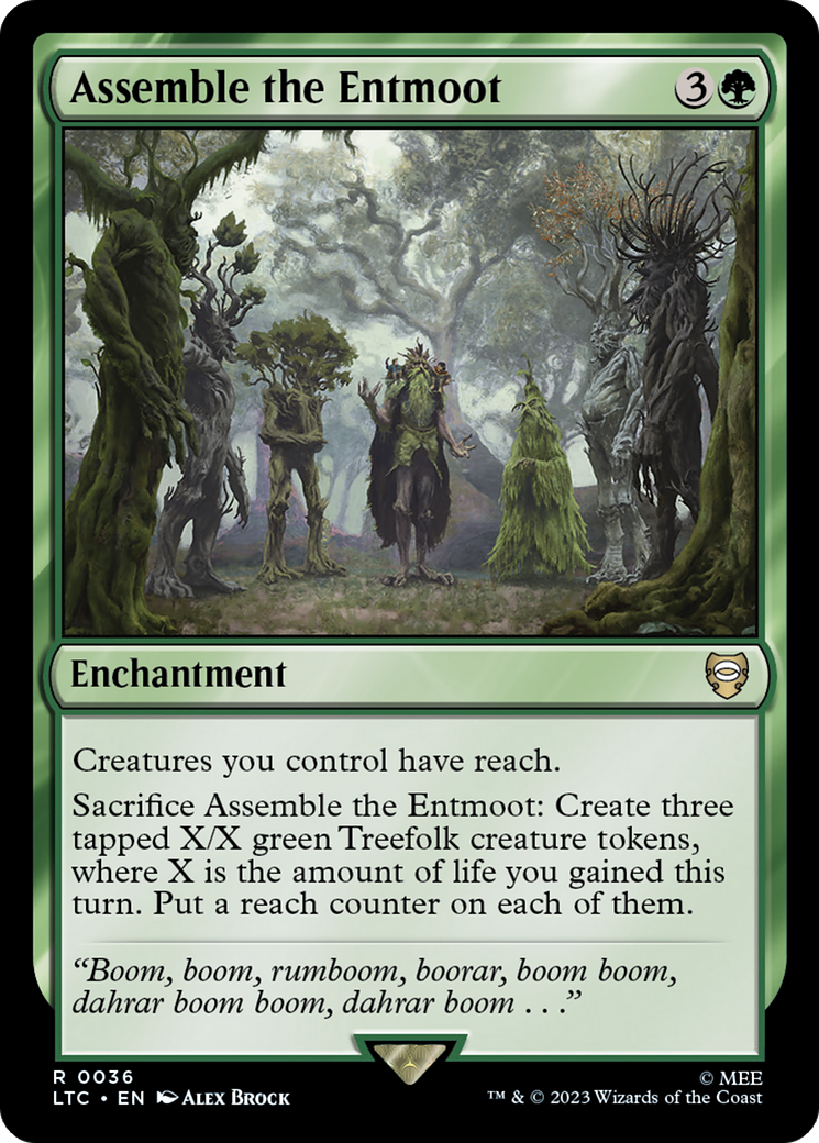 Assemble the Entmoot [The Lord of the Rings: Tales of Middle-Earth Commander] | Dumpster Cat Games