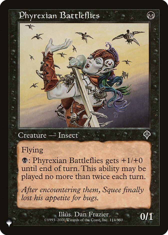Phyrexian Battleflies [The List] | Dumpster Cat Games