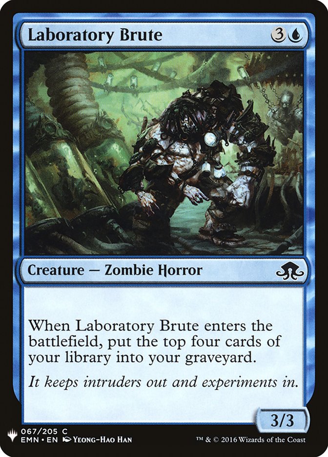 Laboratory Brute [Mystery Booster] | Dumpster Cat Games