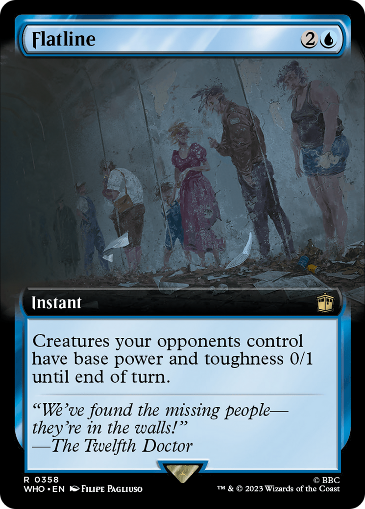 Flatline (Extended Art) [Doctor Who] | Dumpster Cat Games