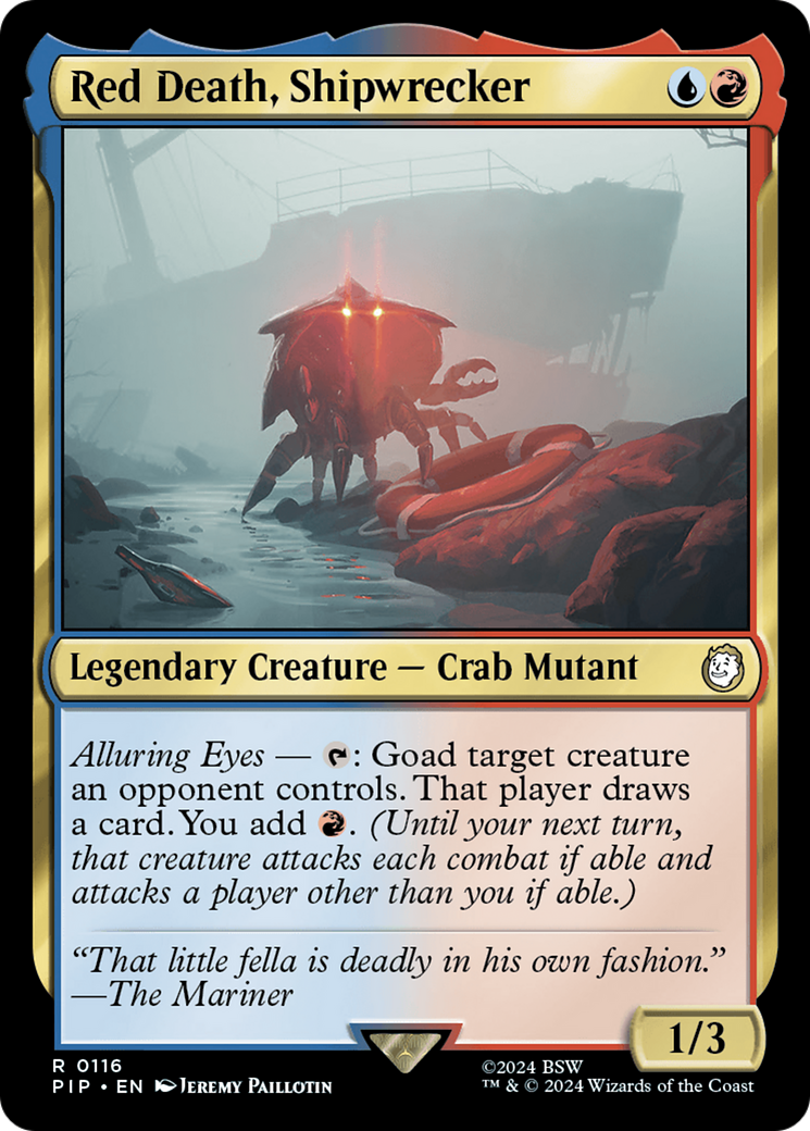 Red Death, Shipwrecker [Fallout] | Dumpster Cat Games